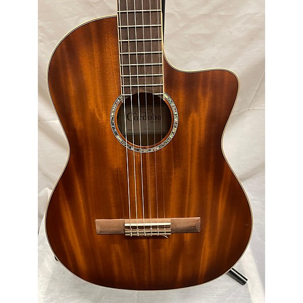 Used Cordoba Used Cordoba C4-CE Natural Classical Acoustic Electric Guitar