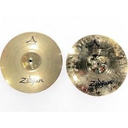 Used Zildjian Used Zildjian A Custom Hi Hat Pair Cymbal