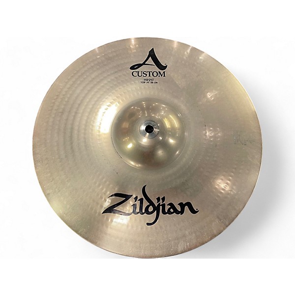 Used Zildjian Used Zildjian A Custom Hi Hat Pair Cymbal