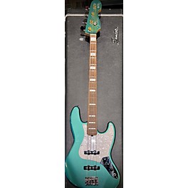 Used Fender Used Fender Adam Clayton Jazz Bass Sherwood Green Electric Bass Guitar