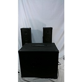 Used BOSS Used Powerwerks Pa Bundle Powered Speaker