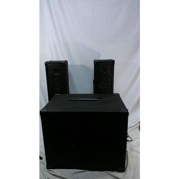 Used Used Powerwerks Pa Bundle Powered Speaker