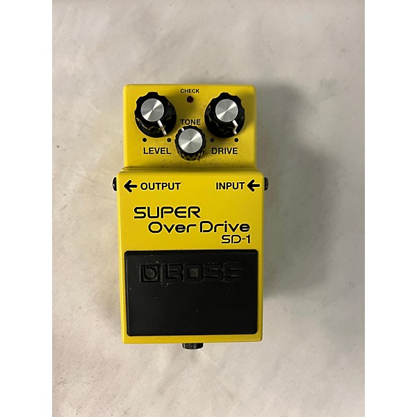 Used BOSS Used BOSS SD1 Super Overdrive Effect Pedal