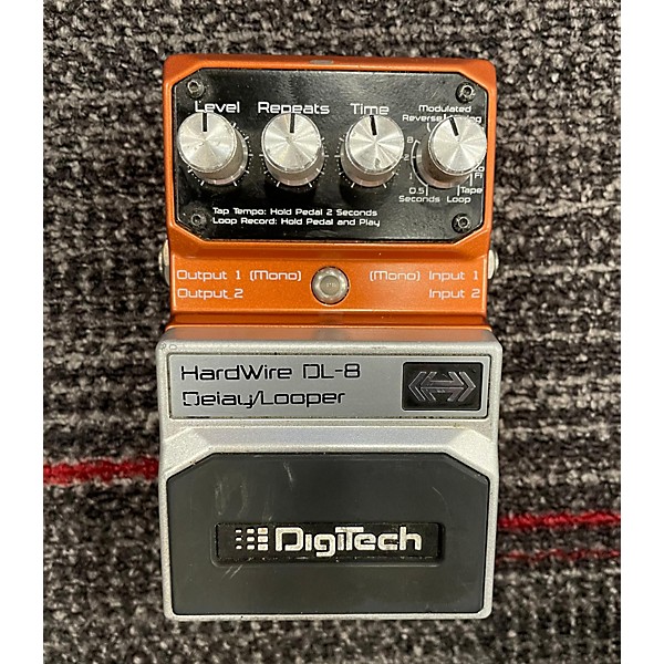 Used DigiTech HardWire Series DL8 Delay/Looper Effect Pedal