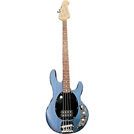 Used Sterling by Music Man Used Sterling By Music Man Ray4 Trans Blue Electric Bass Guitar