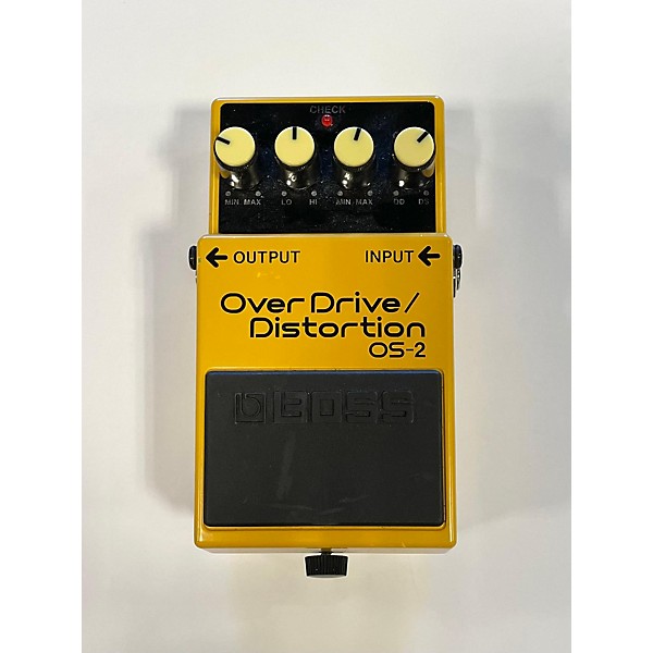 Used BOSS OS2 Overdrive Distortion Effect Pedal