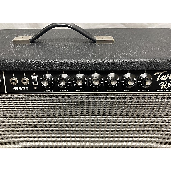 Used Fender Used Fender 1965 Reissue Twin Reverb 85W 2x12 Tube Guitar Combo Amp