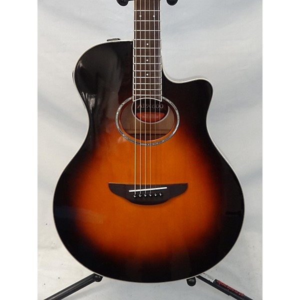 Used Yamaha Used Yamaha APX600 Tobacco Sunburst Acoustic Electric Guitar