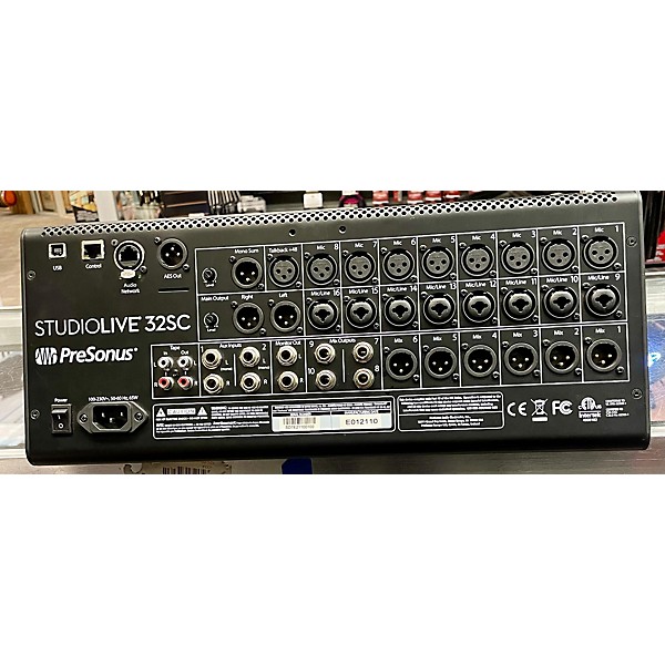 Used PreSonus Used PreSonus StudioLive 32SC Digital Mixer