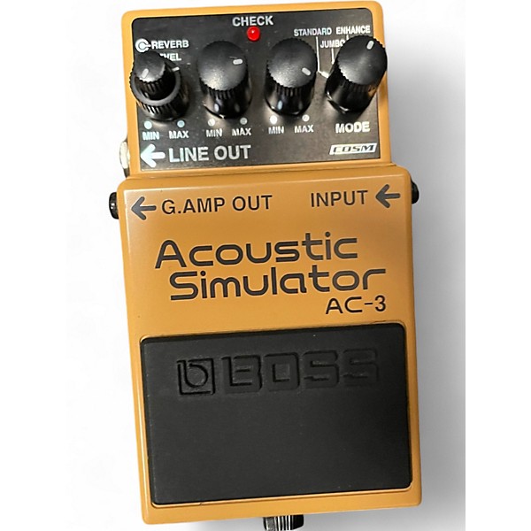 Used BOSS Used BOSS AC3 Acoustic Simulator Effect Pedal