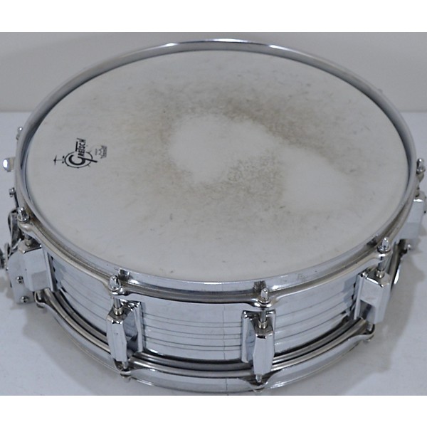 Used Pearl Used Pearl 5.5X14 Snare 1970s Drum Metallic Silver