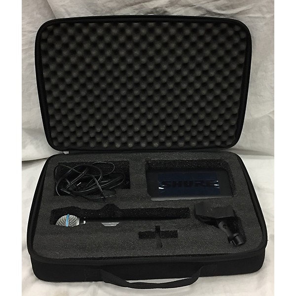 Used Shure BLX24 WIRELESS BETA 58A Handheld Wireless System