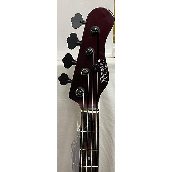 Used Regenerate Guitar Works Used REGENERATE GUITAR WORKS BILL CLEMENTS SIGNATURE PLUM NASTY Electric Bass Guitar