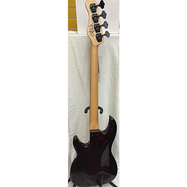 Used Regenerate Guitar Works Used REGENERATE GUITAR WORKS BILL CLEMENTS SIGNATURE PLUM NASTY Electric Bass Guitar