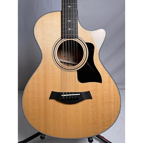 Used Taylor Used Taylor 352CE Natural 12 String Acoustic Electric Guitar