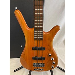 Used Warwick Corvette 4 String Natural Electric Bass Guitar