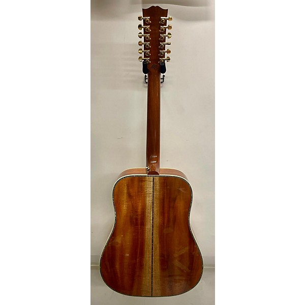 Used Used Gibson Custom Shop Hummingbird Custom 12 String Koa Natural 12 String Acoustic Electric Guitar