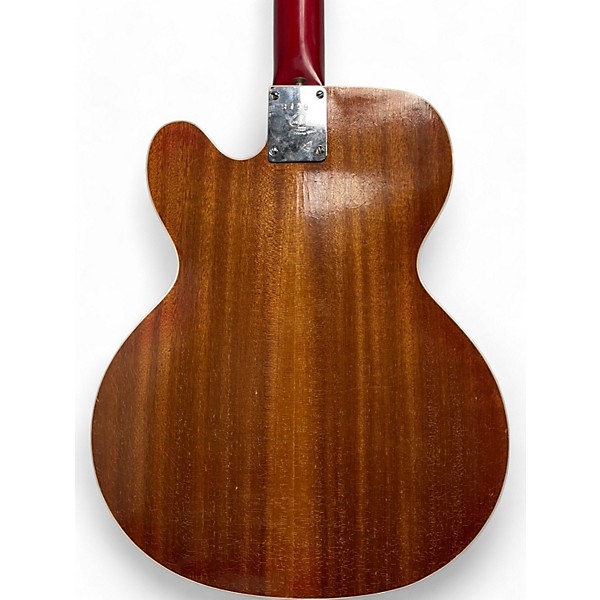 Used Galanti hollowbody singlecut Cherry Hollow Body Electric Guitar