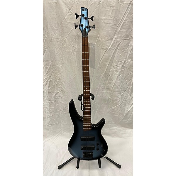 Used Ibanez Used Ibanez SR250 Black And Blue Electric Bass Guitar