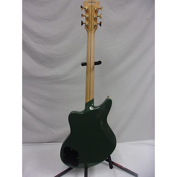 Used D'Angelico Used D'Angelico Deluxe Series Bedford Hunter Green Hollow Body Electric Guitar