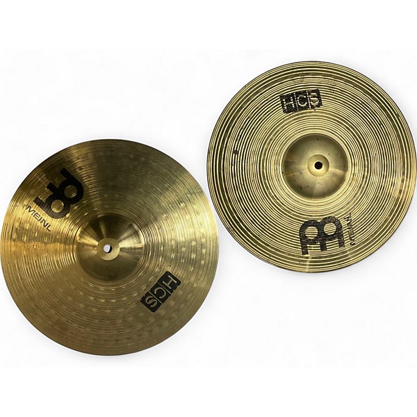 Used MEINL Used MEINL 14in HCS Hi Hat Pair Cymbal