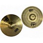 Used MEINL Used MEINL 14in HCS Hi Hat Pair Cymbal thumbnail