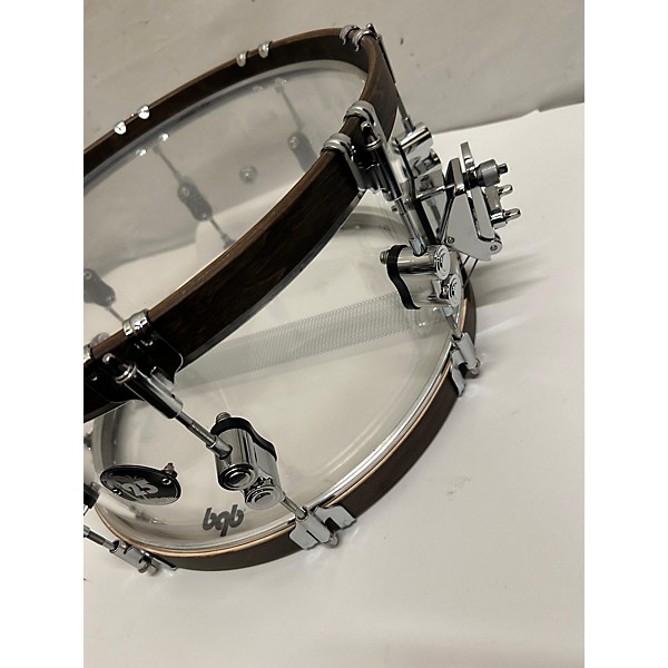 Used PDP By DW 14in 25th Anniversary Clear Acrylic Drum Clear