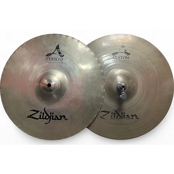 Used Zildjian 14in Avedis Hi Hat Pair Cymbal
