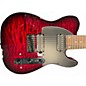 Used Michael Kelly Used Michael Kelly 508X BURL BURGUNDY WINE Solid Body Electric Guitar thumbnail