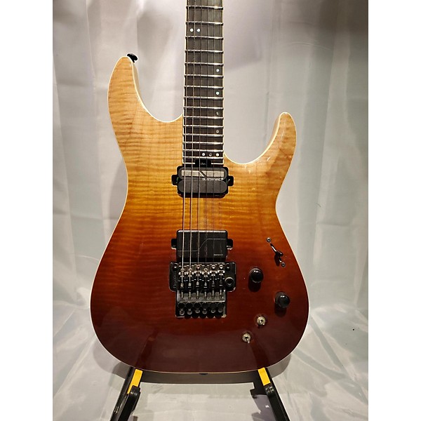 Used Used Schecter Guitar Research C1 SLS Elite FR-S Antique Fade Burst Solid Body Electric Guitar