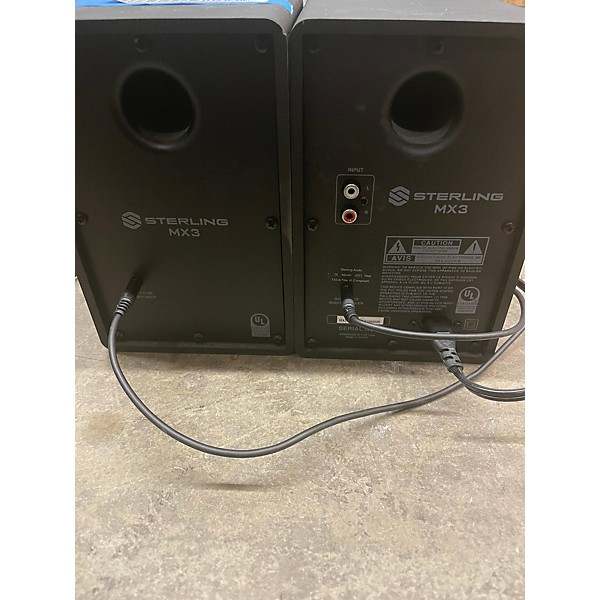 Used Sterling Audio MX3 Pair Powered Monitor