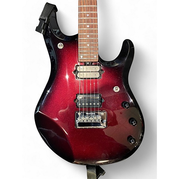 Used Ernie Ball Music Man JP6 John Petrucci Signature Dark Cherry Burst Solid Body Electric Guitar