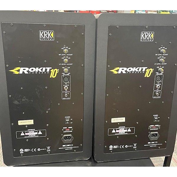 Used KRK Used KRK RP10 ROKIT G4 3-Way Pair Powered Monitor