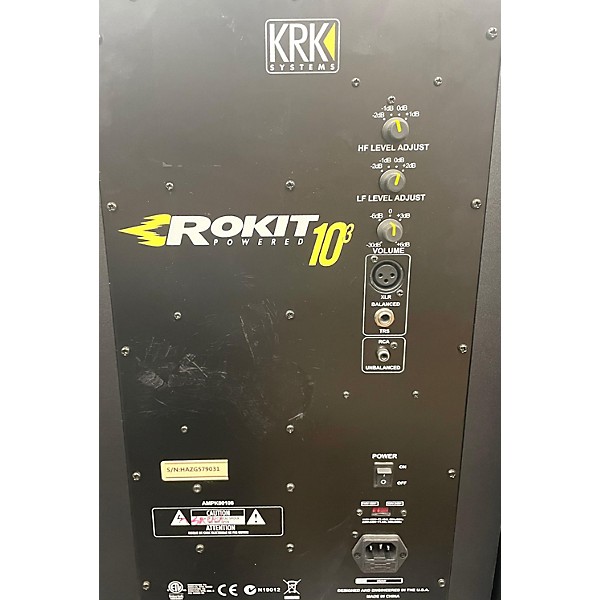 Used KRK Used KRK RP10 ROKIT G4 3-Way Pair Powered Monitor