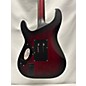 Used Schecter Guitar Research Used Schecter Guitar Research C1 Floyd Rose Platinum Crimson Red Burst Solid Body Electric G...