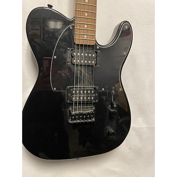 Used Squier Used Squier Affinity Telecaster Metallic Black Solid Body Electric Guitar