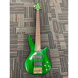 Used Yamaha Used Yamaha RBX765 Green Electric Bass Guitar