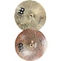 Used MEINL 14in Byzance Dark Hi Hat Pair Cymbal thumbnail