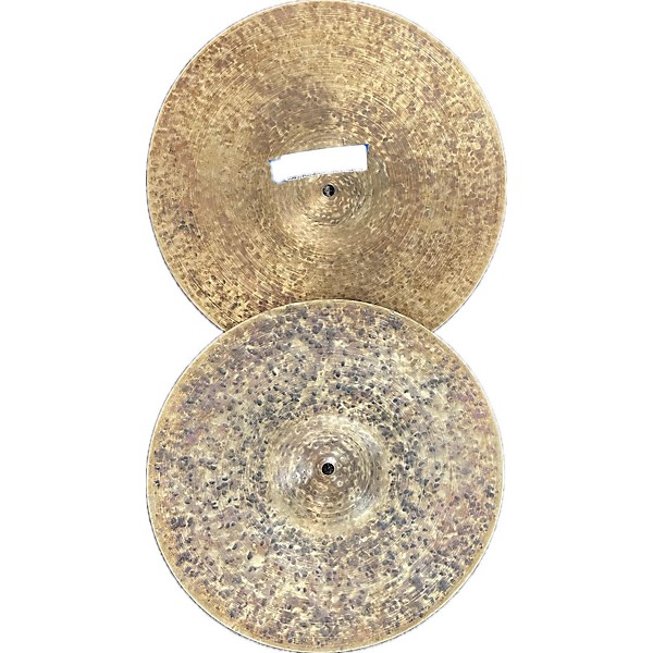 Used MEINL 14in Byzance Dark Hi Hat Pair Cymbal