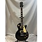 Used Epiphone Used 2004 Epiphone Les Paul Standard Black Solid Body Electric Guitar thumbnail