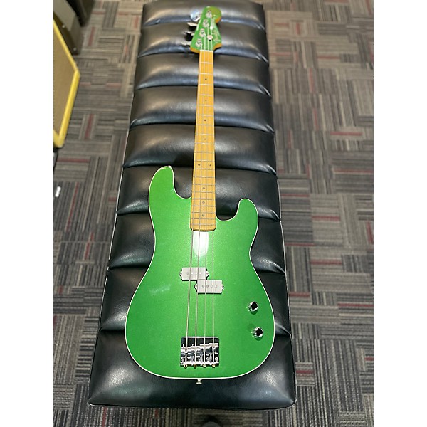 Used Fender Used Fender Aerodyne PRECISION BASS Emerald Green Electric Bass Guitar