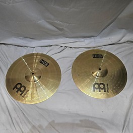 Used MEINL Used MEINL 14in HCS Hi Hat Pair Cymbal