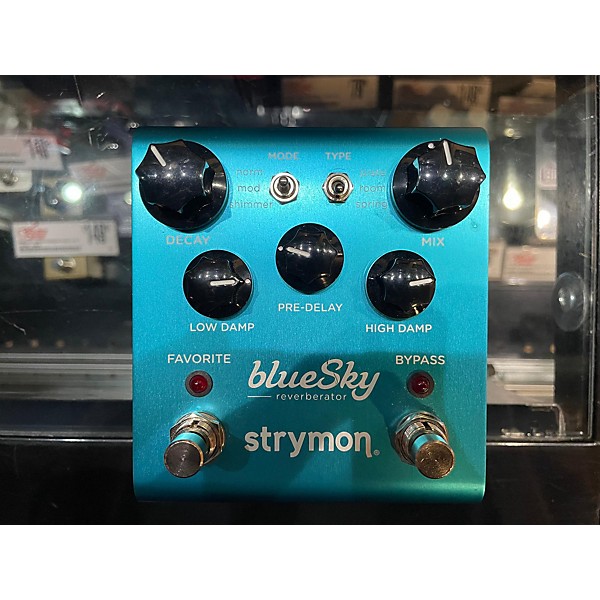 Used Strymon Used Strymon Bluesky Reverb Effect Pedal