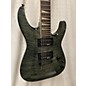 Used Jackson Used Jackson JS32TQ Dinky Trans Black Solid Body Electric Guitar