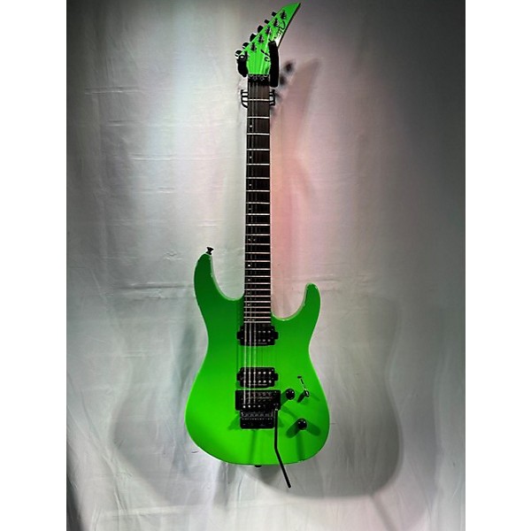 Used Jackson Used Jackson DK2 Pro Dinky Slime Green Solid Body Electric Guitar