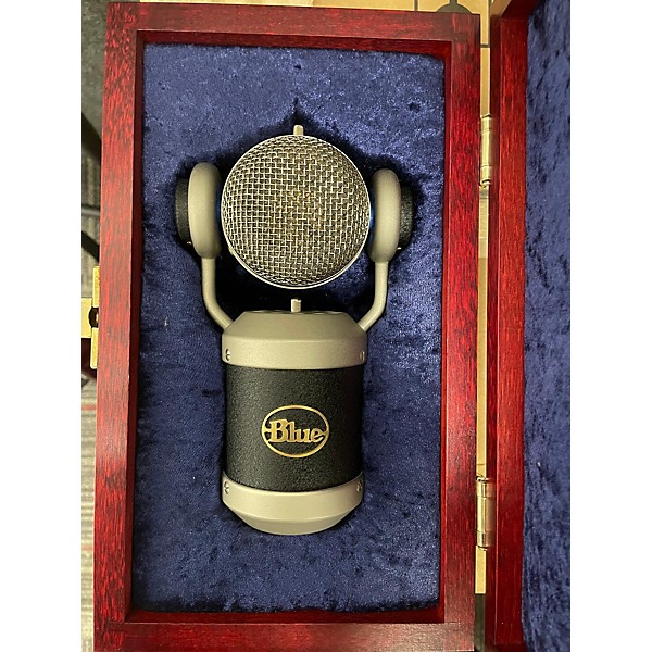 Used Blue Used Blue Mouse Condenser Microphone