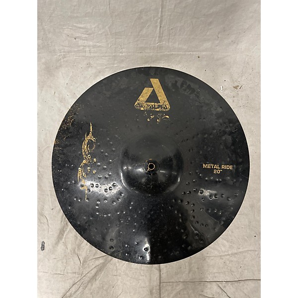 Used Paiste 20in ALPHA JOEY JORDISON ALPHA METAL RIDE Cymbal