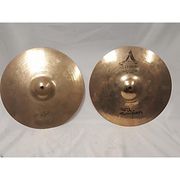 Used Zildjian Used Zildjian 14in A Custom Hi Hat Pair Cymbal