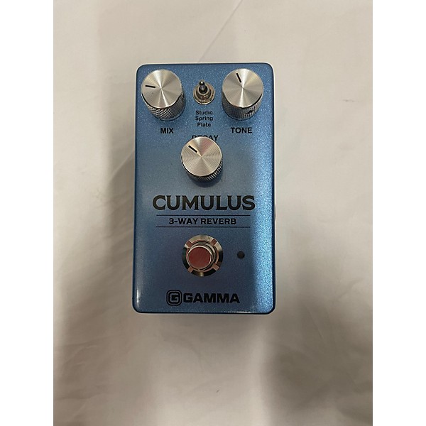 Used GAMMA Used GAMMA CUMULUS REVERB PEDAL Effect Pedal