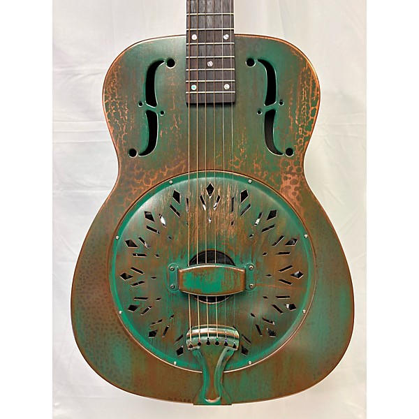 Used Recording King Used Recording King RM-997-VG VINTAGE GREEN Resonator Guitar